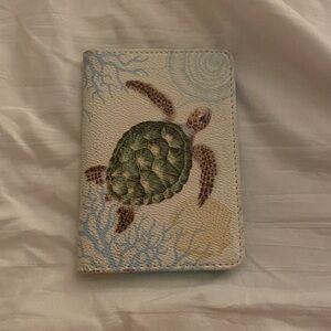 Passport holder, Sea Turtle, sturdy leather